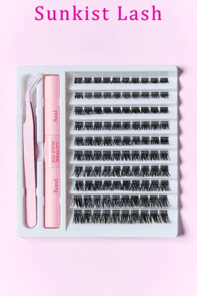 SO PINK BEAUTY Faux Mink Eyelashes Cluster Multipack