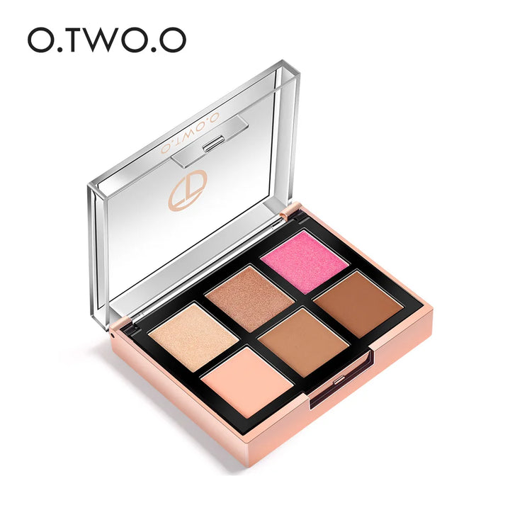 O.TWO.O 8-Color Pearlescent/Matte Eyeshadow Palette