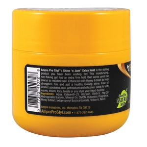 Ampro Shine'n Jam with Honey Conditioning Gel Extra Hold