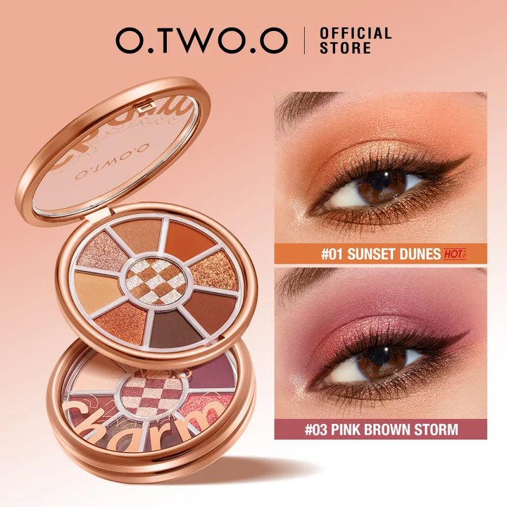 O.TWO.O 9-Color Eyeshadow Palette
