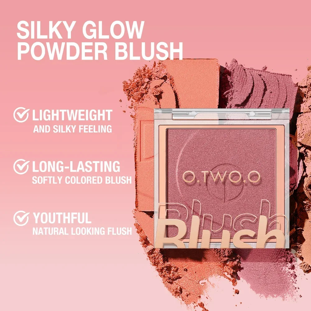 O.TWO.O Silky Powder Blush Palette