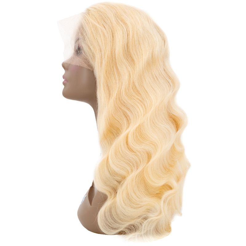 Blonde Body Wave 13x4 Transparent Lace Front Wig