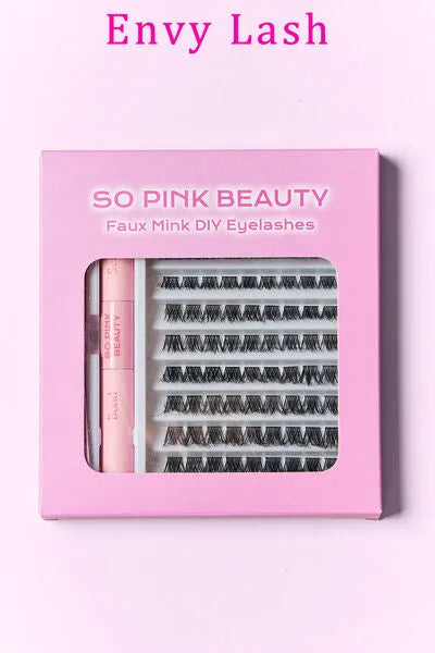 SO PINK BEAUTY Faux Mink Eyelashes Cluster Multipack