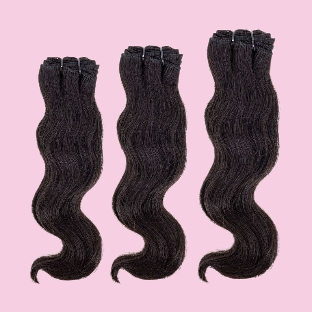 Indian Wavy Hair Bundle Deals