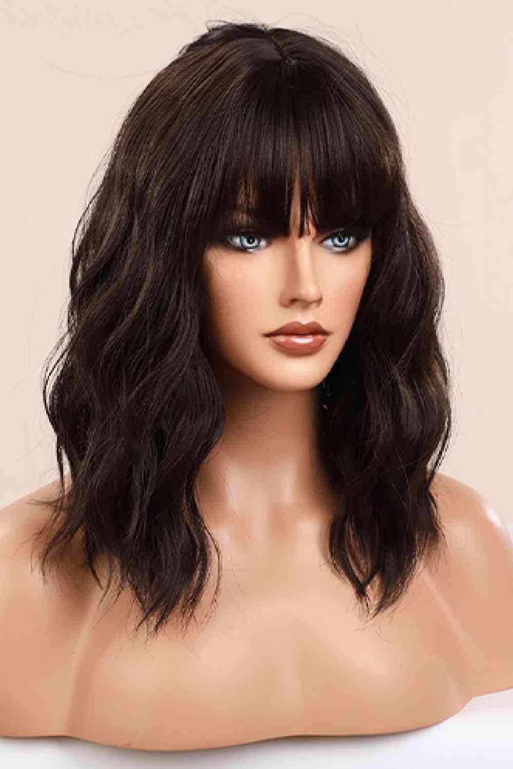 Natural Look - Synthetic Full Machine Bob Wigs 12''
