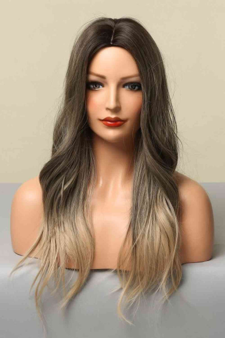 13x1 Full-Machine Wigs Synthetic Long Straight 24"